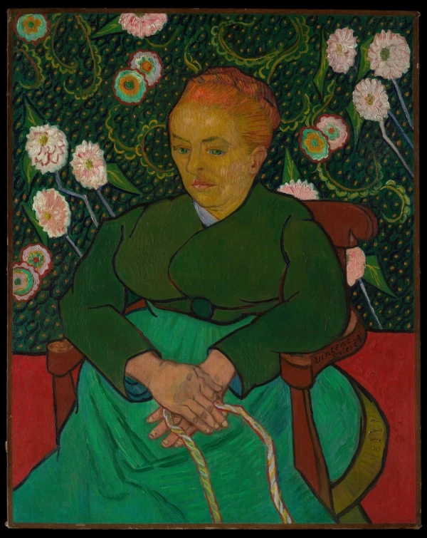 La Berceuse (augustine Roulin) by Vincent van Gogh